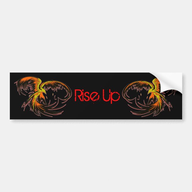Phoenix Flight Bumper Sticker (Front)