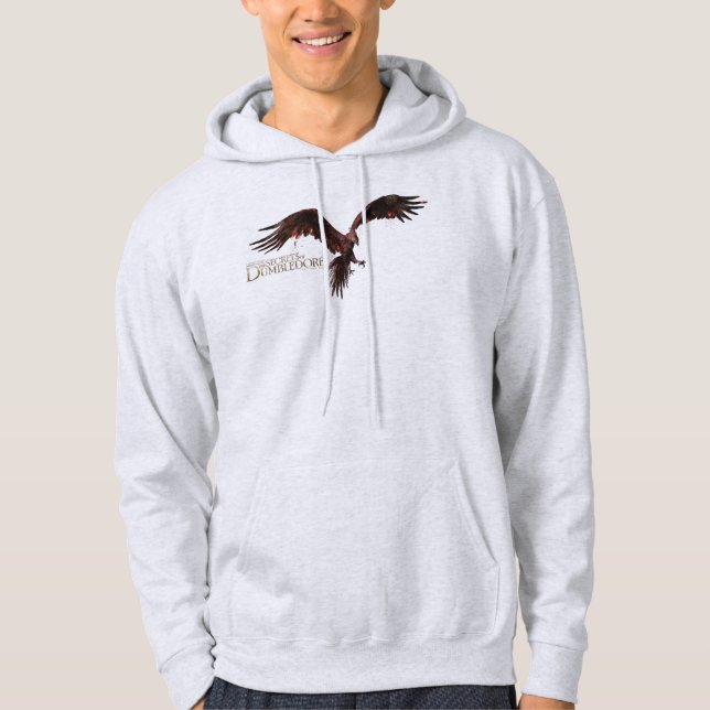 Phoenix Flying Graphic Hoodie (Front)
