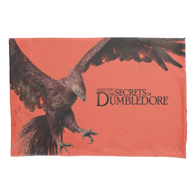 Phoenix Flying Graphic Pillowcase (Front)
