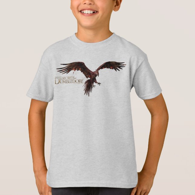 Phoenix Flying Graphic T-Shirt (Front)