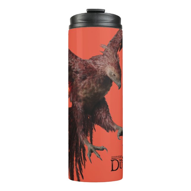 Phoenix Flying Graphic Thermal Tumbler (Front)