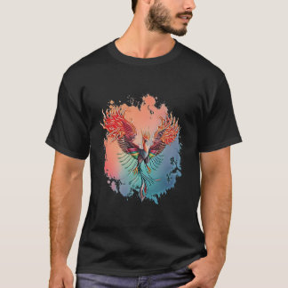 Phoenix From The Ashes Fire Mythical Bird Phoenix T-Shirt