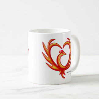 Phoenix Heart, MeWarriorWoman on Twitch Coffee Mug