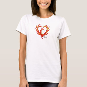 Phoenix Heart, MeWarriorWoman on Twitch T-Shirt