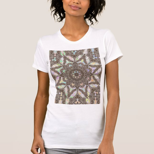 Phoenix Henna Mandala Art T-shirt (Front)