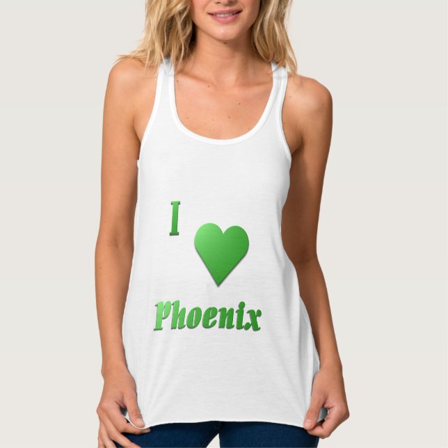 Phoenix -- Kelly Green Singlet (Front)