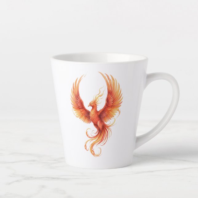 Phoenix Latte Mug (Right)