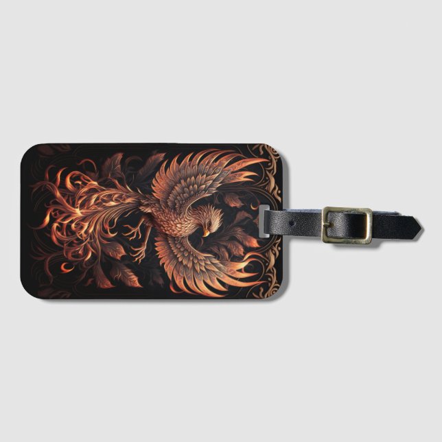 phoenix Luggage Tag (Front Horizontal)