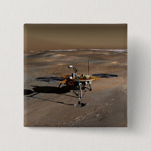 Phoenix Mars Lander 2 15 Cm Square Badge