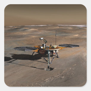 Phoenix Mars Lander 2 Square Sticker