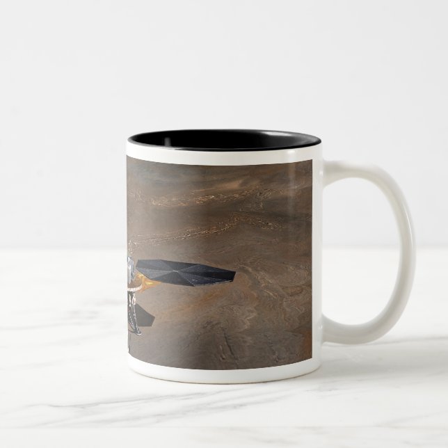 Phoenix Mars Lander 3 Two-Tone Coffee Mug (Right)