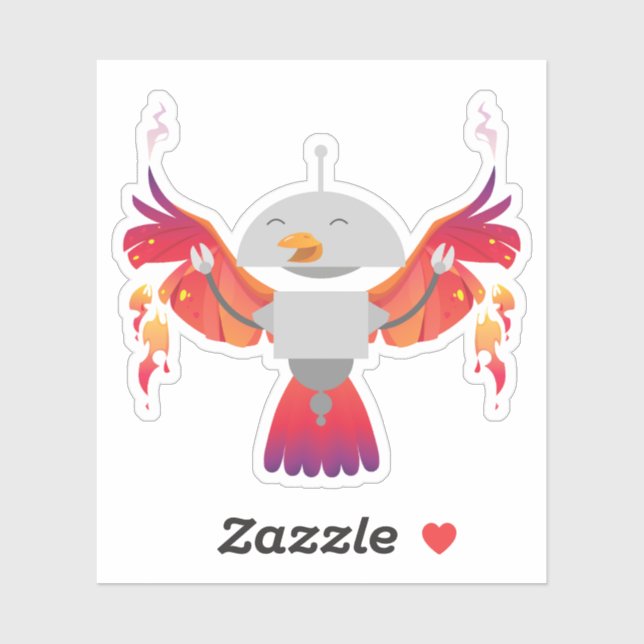 Phoenix Mia Sticker (Sheet)
