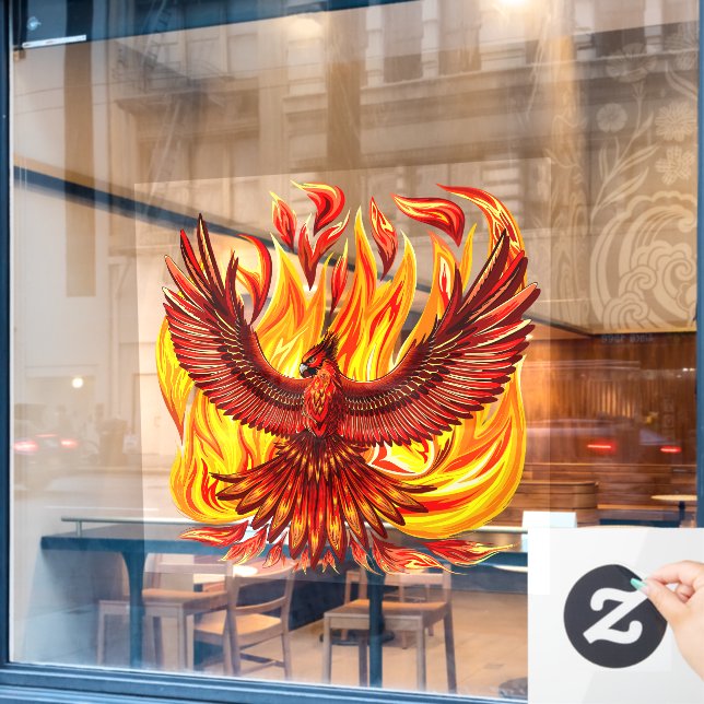 Phoenix mythological immortal Creature (Cafe Window)