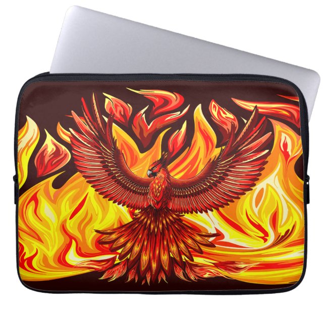 Phoenix mythological immortal Creature Laptop Sleeve (Front)