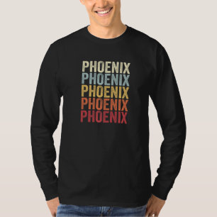 Phoenix New York Phoenix NY Retro Vintage Text T-Shirt