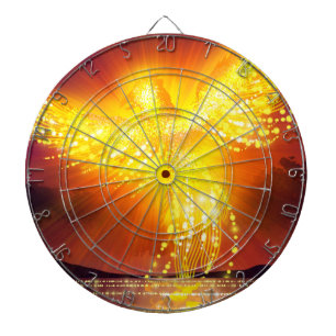 Phoenix over Water Dartboard