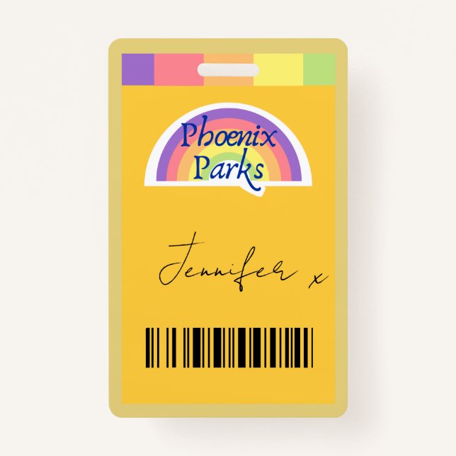 Phoenix Parks Badge ID Badge (Front)