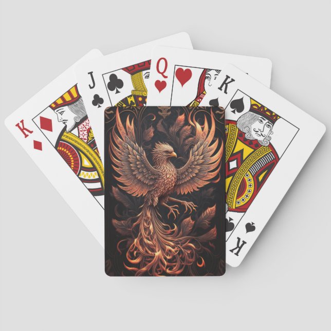 phoenix playing cards (Back)