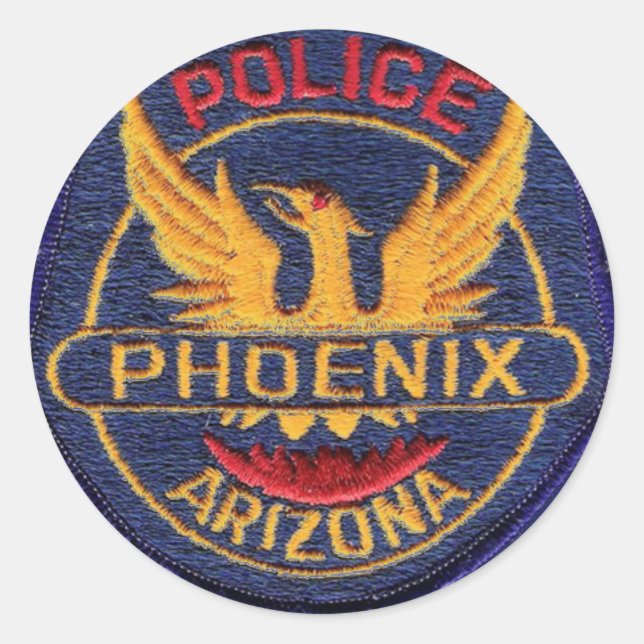 Phoenix Police Sticker (Front)