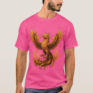 Phoenix Rebirth – Rise in Gold T-Shirt