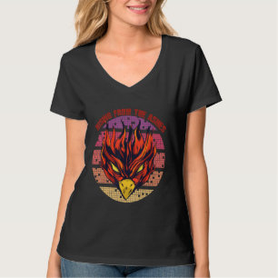 Phoenix Rise from Ashes Retro Fantasy Firebird wit T-Shirt