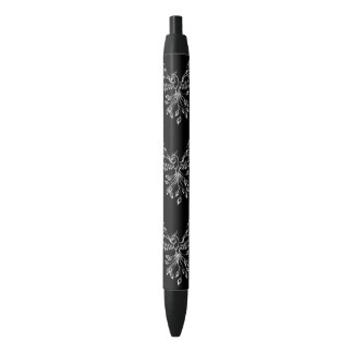 Phoenix Rises on Black Ink Pen