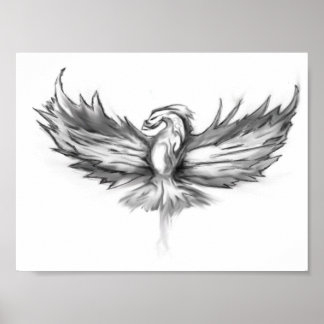 Phoenix Rising - 8 x 6 Poster