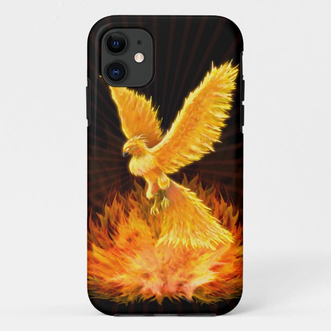 Phoenix Rising Case-Mate iPhone Case (Back)