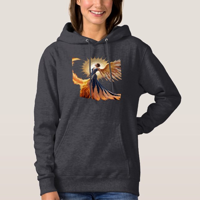 Phoenix Rising – Embrace Your Inner Fire Hoodie (Front)