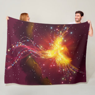 Phoenix Rising Fleece Blanket