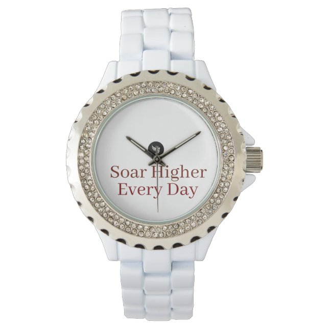 Phoenix Rising From Ashes Inspirational  Watch (Front)