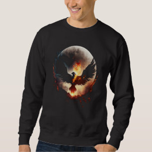 Phoenix Rising From Ashes Resurrectio Rebirth New  Sweatshirt