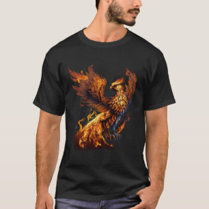 Phoenix Rising From Ashes Resurrection Rebirth New T-Shirt