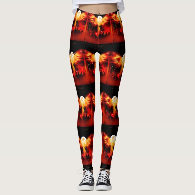 Phoenix Rising Leggings (Front)