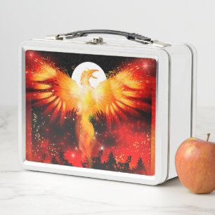 Phoenix Rising Lunch Box