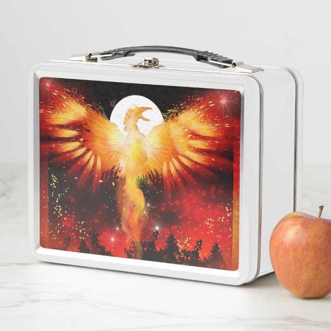 Phoenix Rising Lunch Box (In Situ)