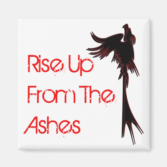 Phoenix Rising Magnet (Front)