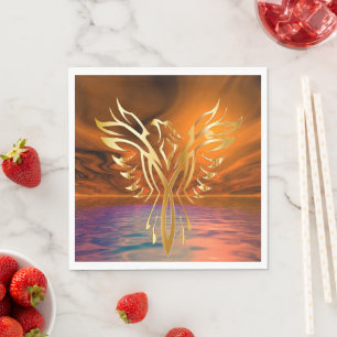 Phoenix Rising Napkin