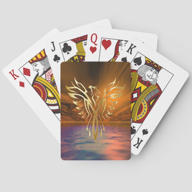 Phoenix Rising Playing Cards (Back)