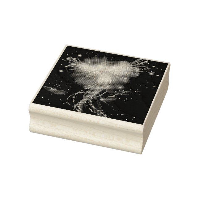 Phoenix Rising Rubber Stamp (Stamp)