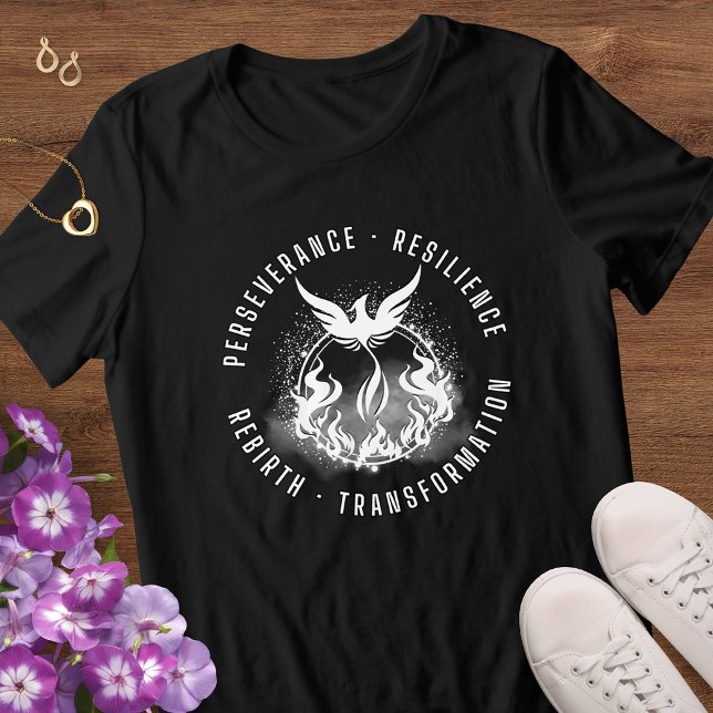 Phoenix Rising Silhouette Tee (Creator Uploaded)