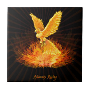 Phoenix Rising Tile