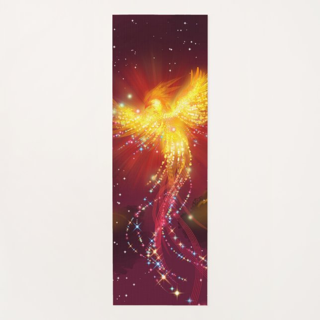 Phoenix Rising Yoga Mat (Front)