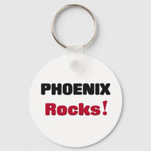Phoenix Rocks Key Ring