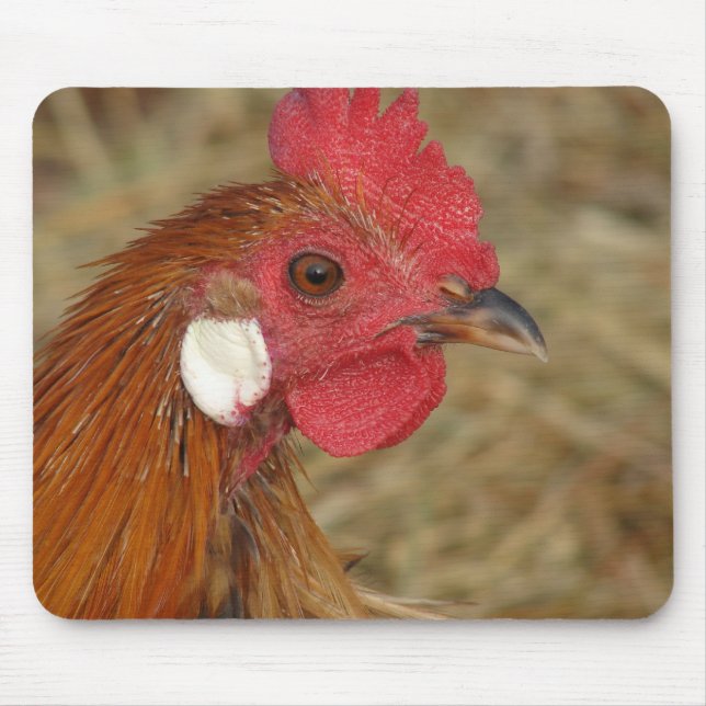 Phoenix Rooster Mouse Pad (Front)