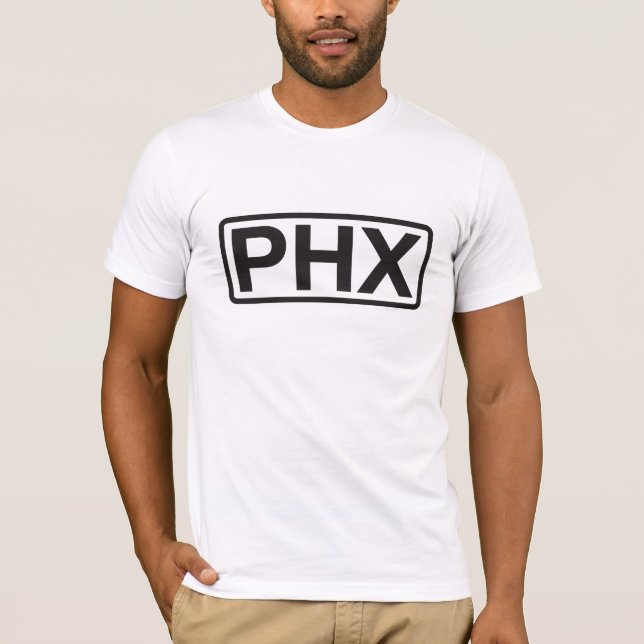 Phoenix Sky Harbour International Airport Code T T-Shirt (Front)