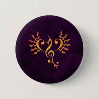 Phoenix Song colourful button