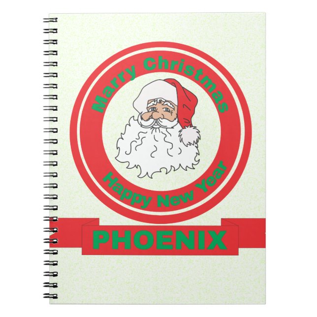 Phoenix Spiral Notebook (Front)
