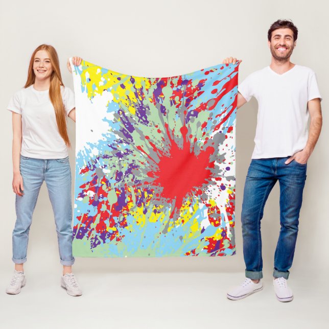 Phoenix Splash  Fleece Blanket (In Situ)