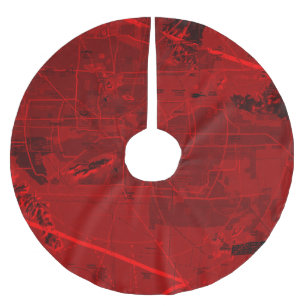 Phoenix TAC Chart Brushed Polyester Tree Skirt